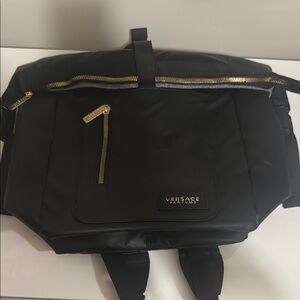 New Black Versace parfums bookbag